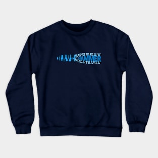 Funny Electrician Squeezy Hammer, Construction Humor, Journeyman Gift Crewneck Sweatshirt